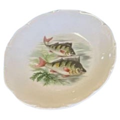 Retro 20 Piece Porcelain Fish Set