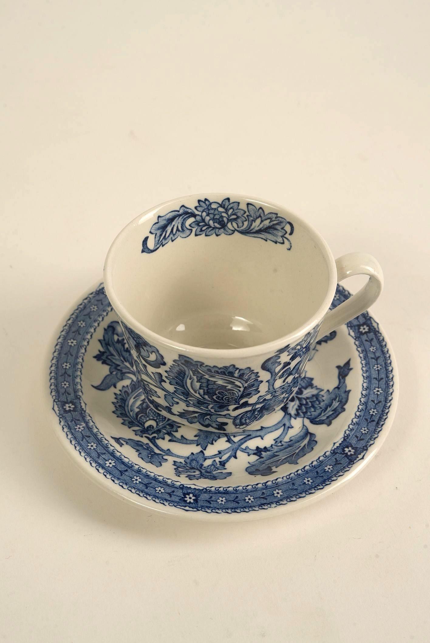 20-teiliges Teeservice Jacobean Pattern von W. H. Grindley & Co. (Land) im Angebot