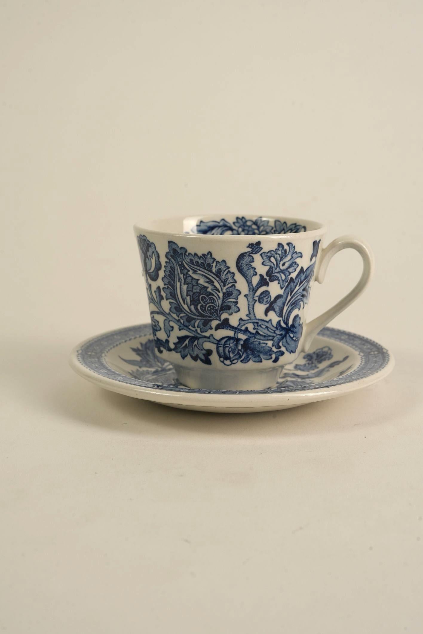 20-teiliges Teeservice Jacobean Pattern von W. H. Grindley & Co. (Englisch) im Angebot