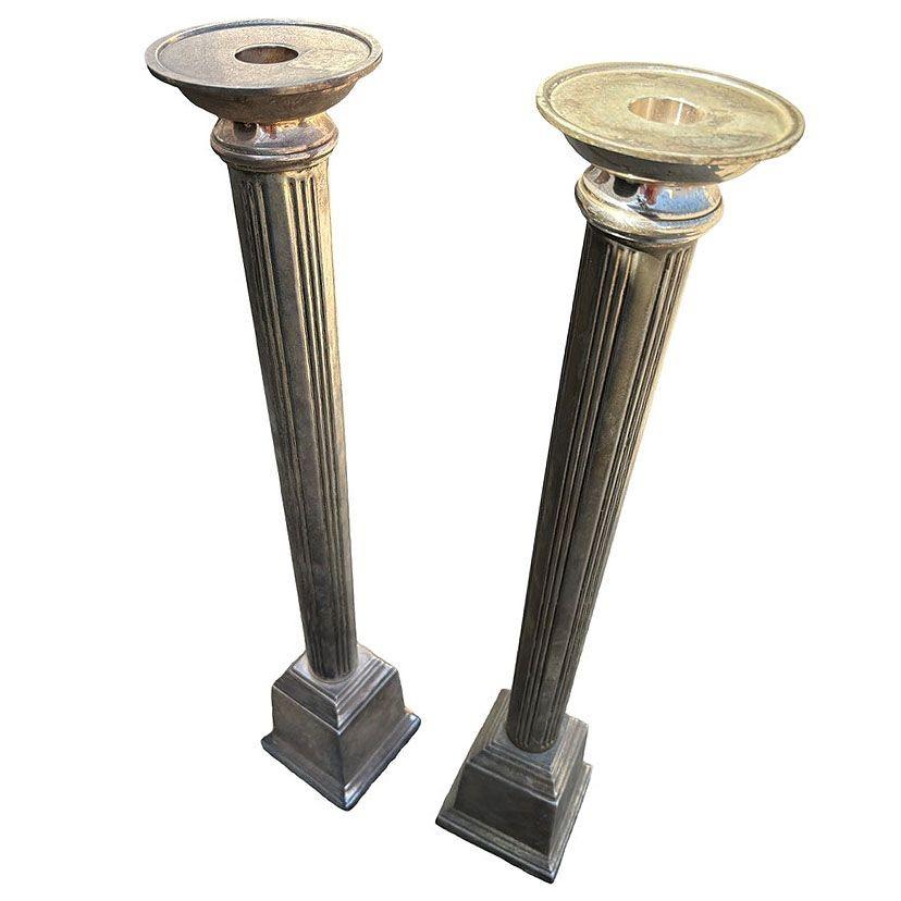 Mid-Century moderno Portacandele romano di stile alto 20