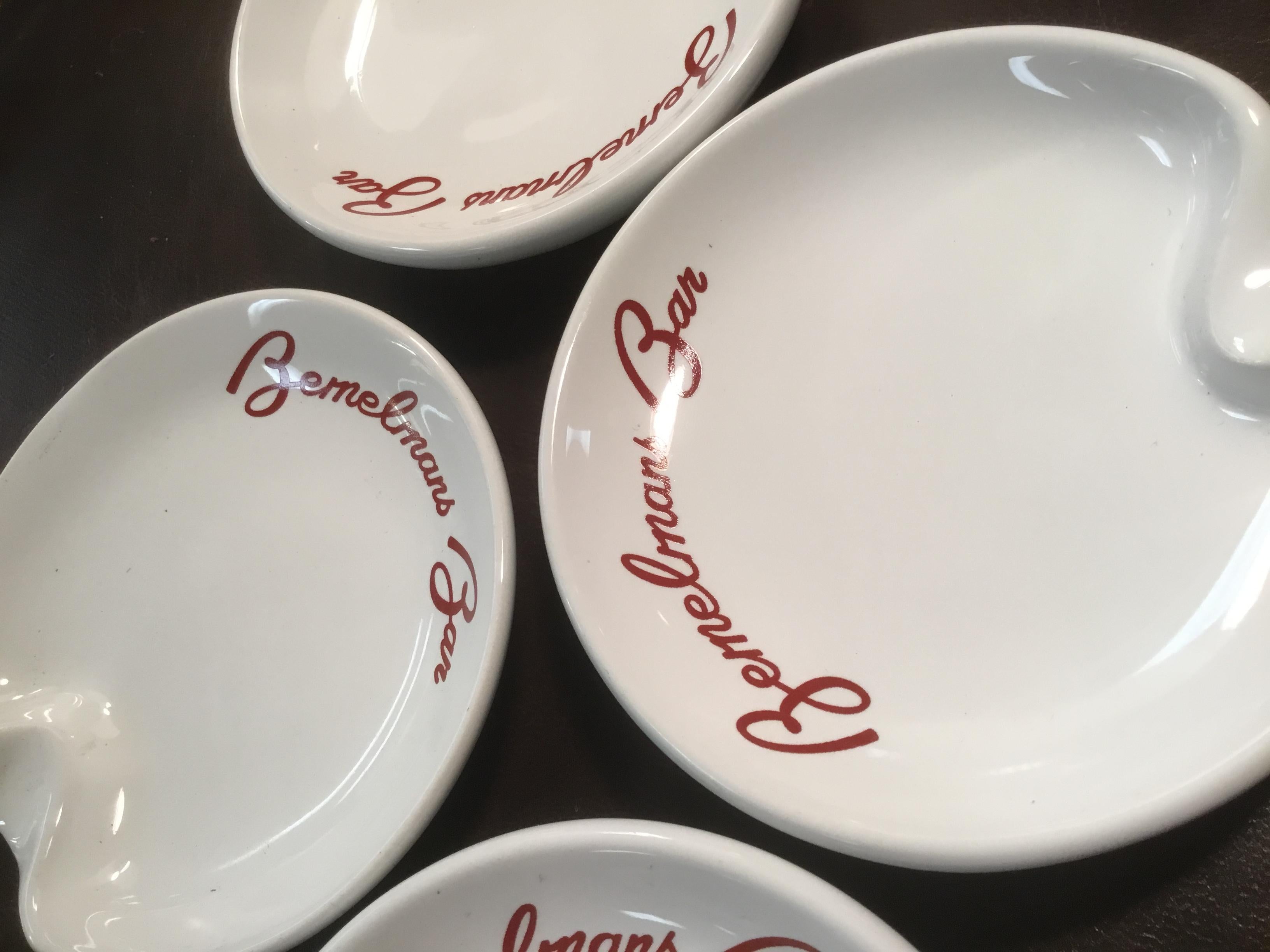 20 Sets of Bemelmans Bar Ashtrays For Sale at 1stDibs