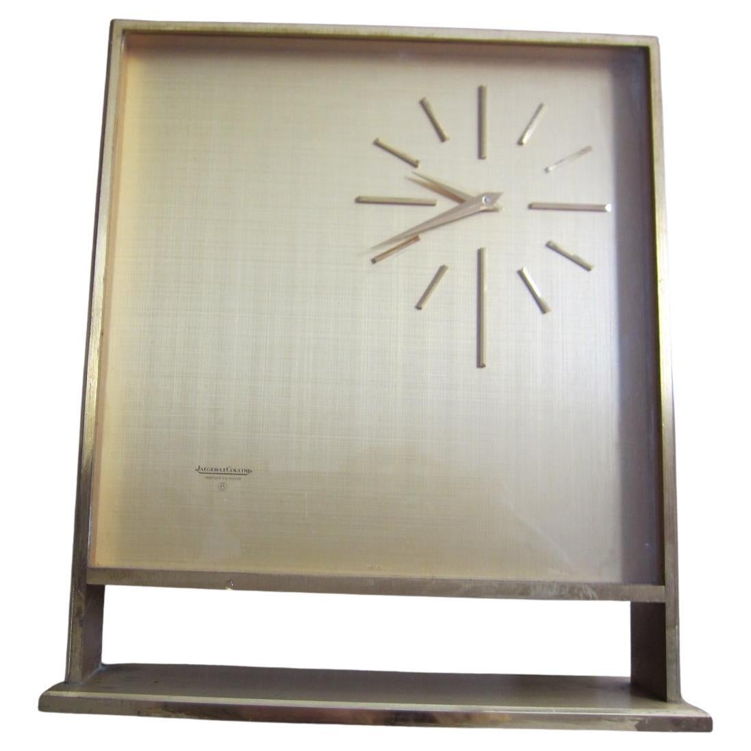 20 th Century , Brass massive Table Clock For Sale