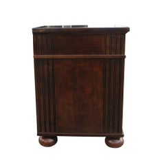 Vintage Burl Wood Night Stands by Scott Thomas Furniture