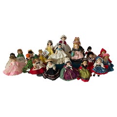 20 Vintage Madame Alexander 8” Dolls Restrung Collection