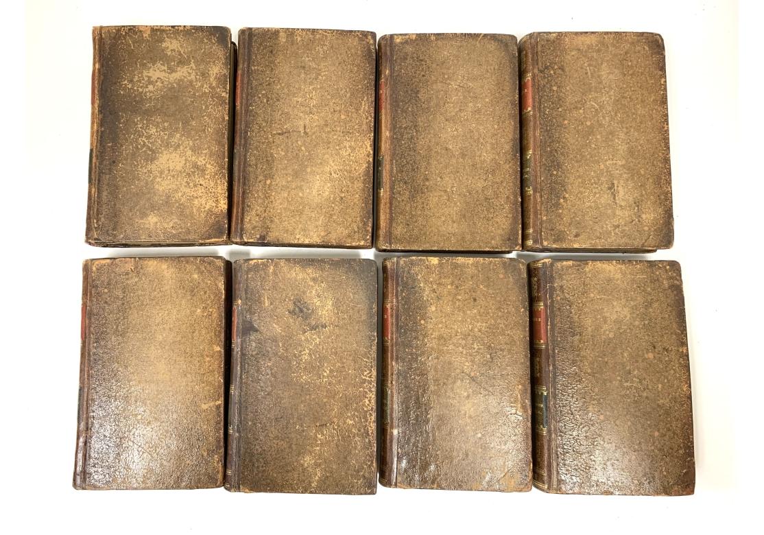 18th Century and Earlier 20 Vol. Leatherbound Set- Bell's Edition, Dramatik Writings Of Will. Shakespeare For Sale