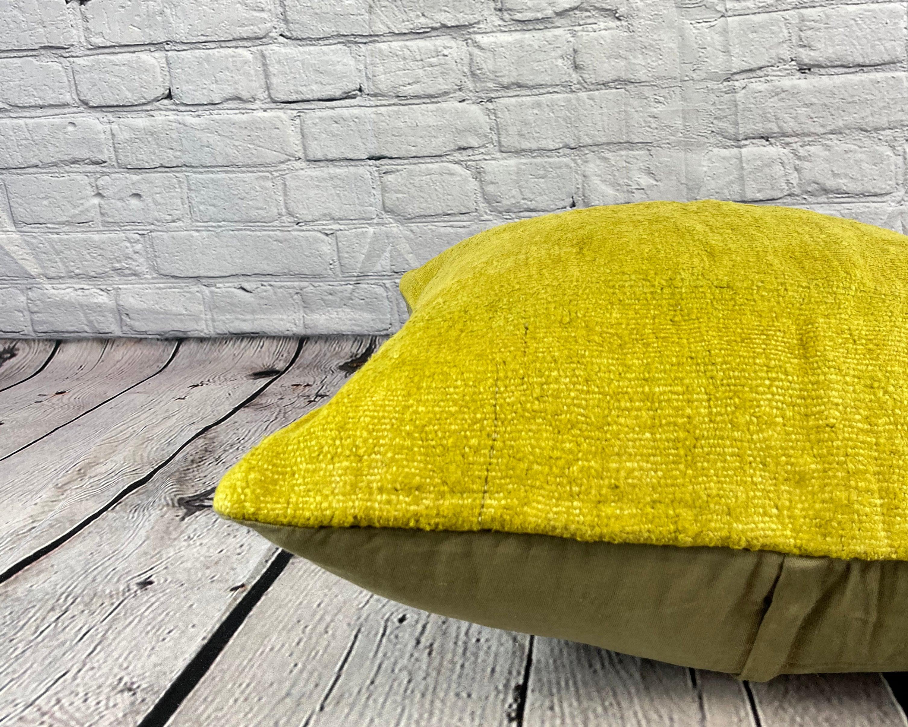 20 x 20 Hemp Kissen Türkisches Kissen Natürliches Grünes Kissen Cushion Cover #6304 im Zustand „Neu“ im Angebot in Houston, TX