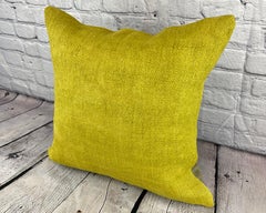 20 x 20 Hemp Pillow Turkish Cushion Natural Green Pillow Cushion Cover #6305