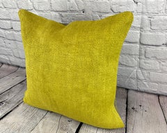 20 x 20 Hemp Pillow Turkish Cushion Natural Green Pillow Cushion Cover #6306