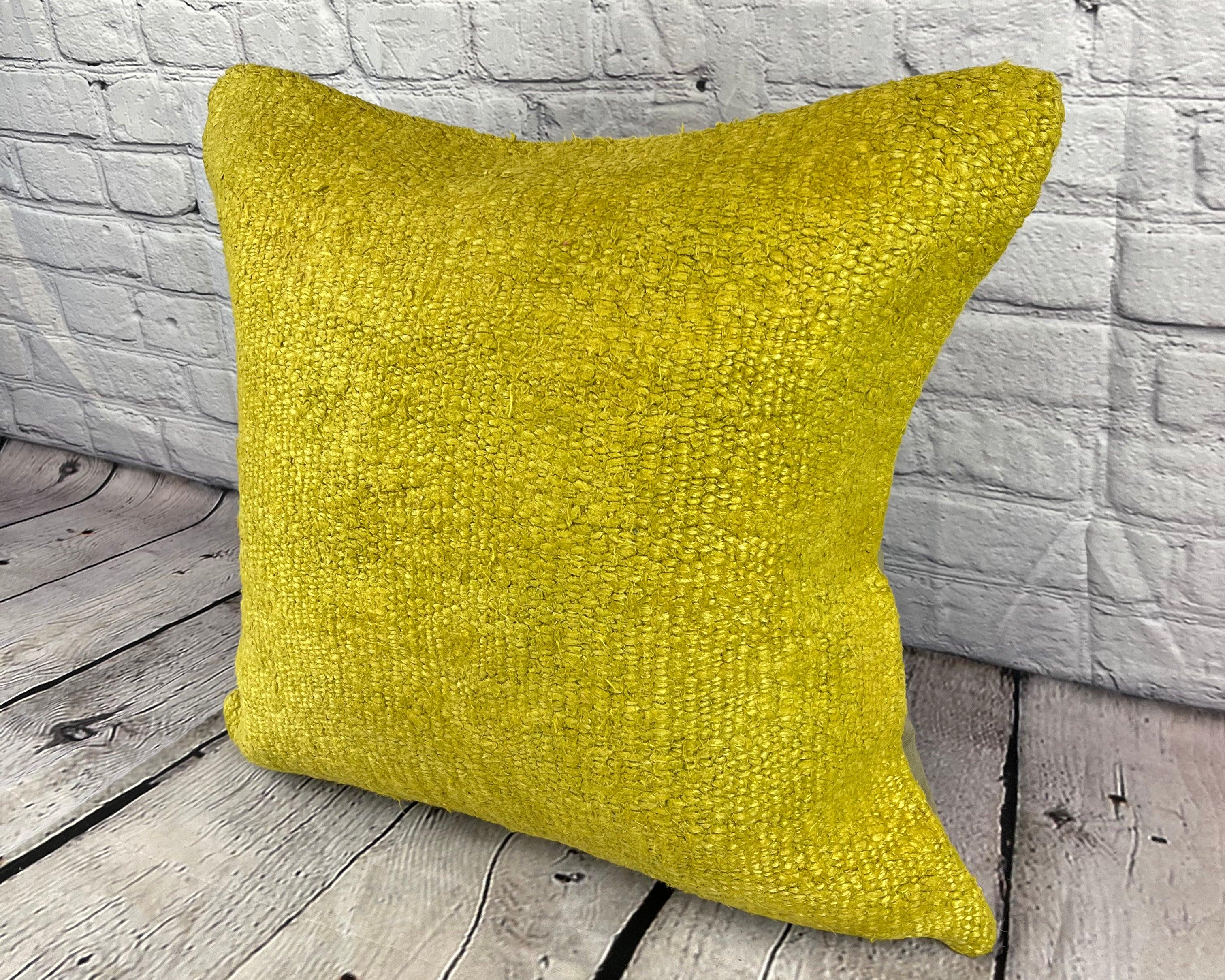 20 x 20 Hanf-Kissen Türkisches Kissen Natürliches Grünes Kissen Kissenbezug #6307 Werten Sie Ihr Zuhause mit unserem Hanf-Kissen Türkisches Kissen auf. Dieser exquisite, sorgfältig handgewebte Kissenbezug verleiht jedem Raum einen Hauch von Eleganz