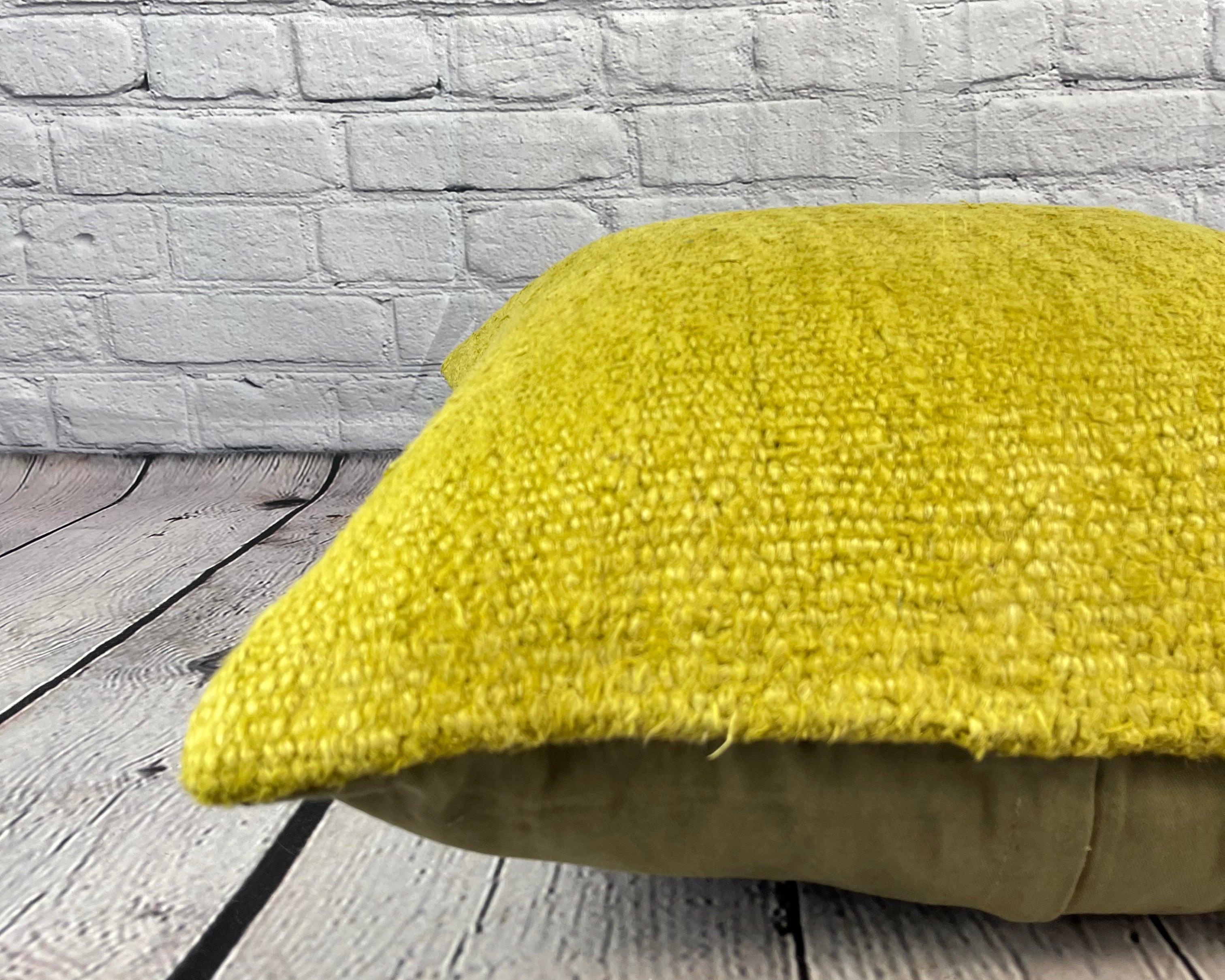 20 x 20 Hemp Kissen Türkisches Kissen Natürliches Grünes Kissen Cushion Cover #6310 im Zustand „Neu“ im Angebot in Houston, TX