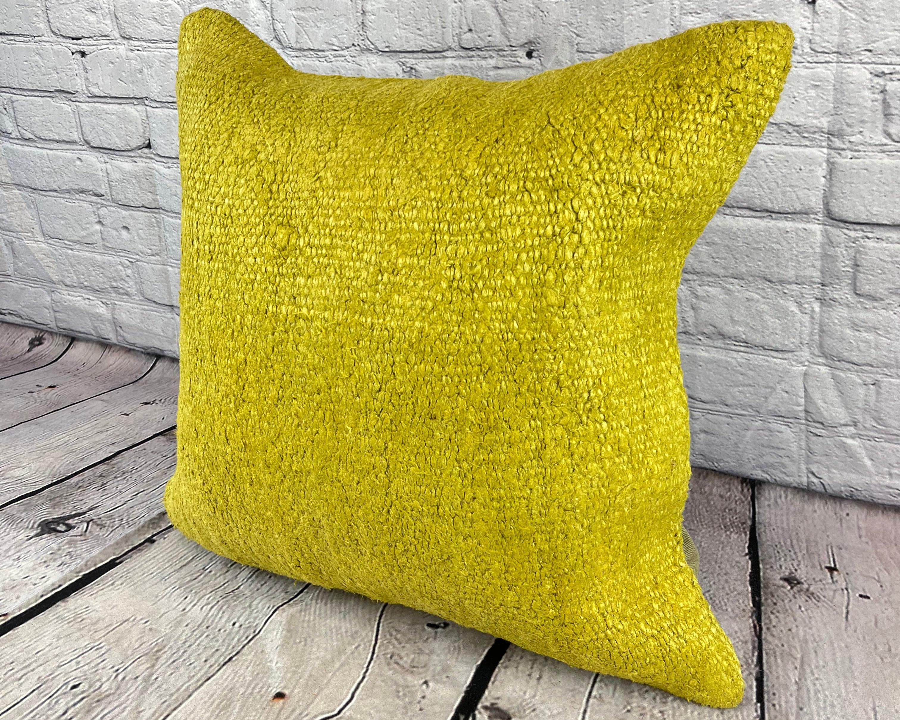 20 x 20 Hanf-Kissen Türkisches Kissen Natürliches Grünes Kissen Kissenbezug #6318 Werten Sie Ihr Zuhause mit unserem Hanf-Kissen Türkisches Kissen auf. Dieser exquisite, sorgfältig handgewebte Kissenbezug verleiht jedem Raum einen Hauch von Eleganz