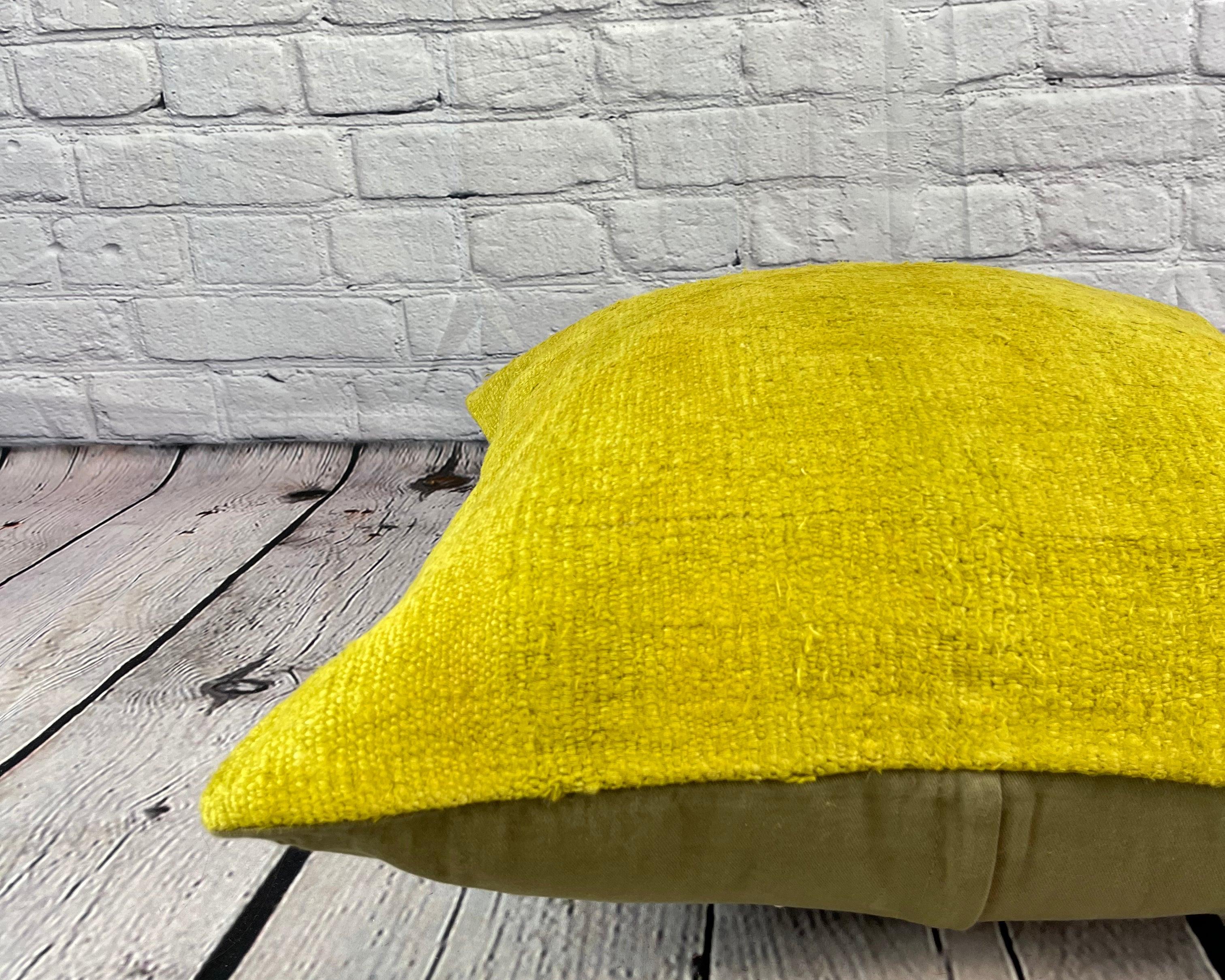 20 x 20 Hemp Kissen Türkisches Kissen Natürliches Grünes Kissen Cushion Cover #6319 im Zustand „Neu“ im Angebot in Houston, TX