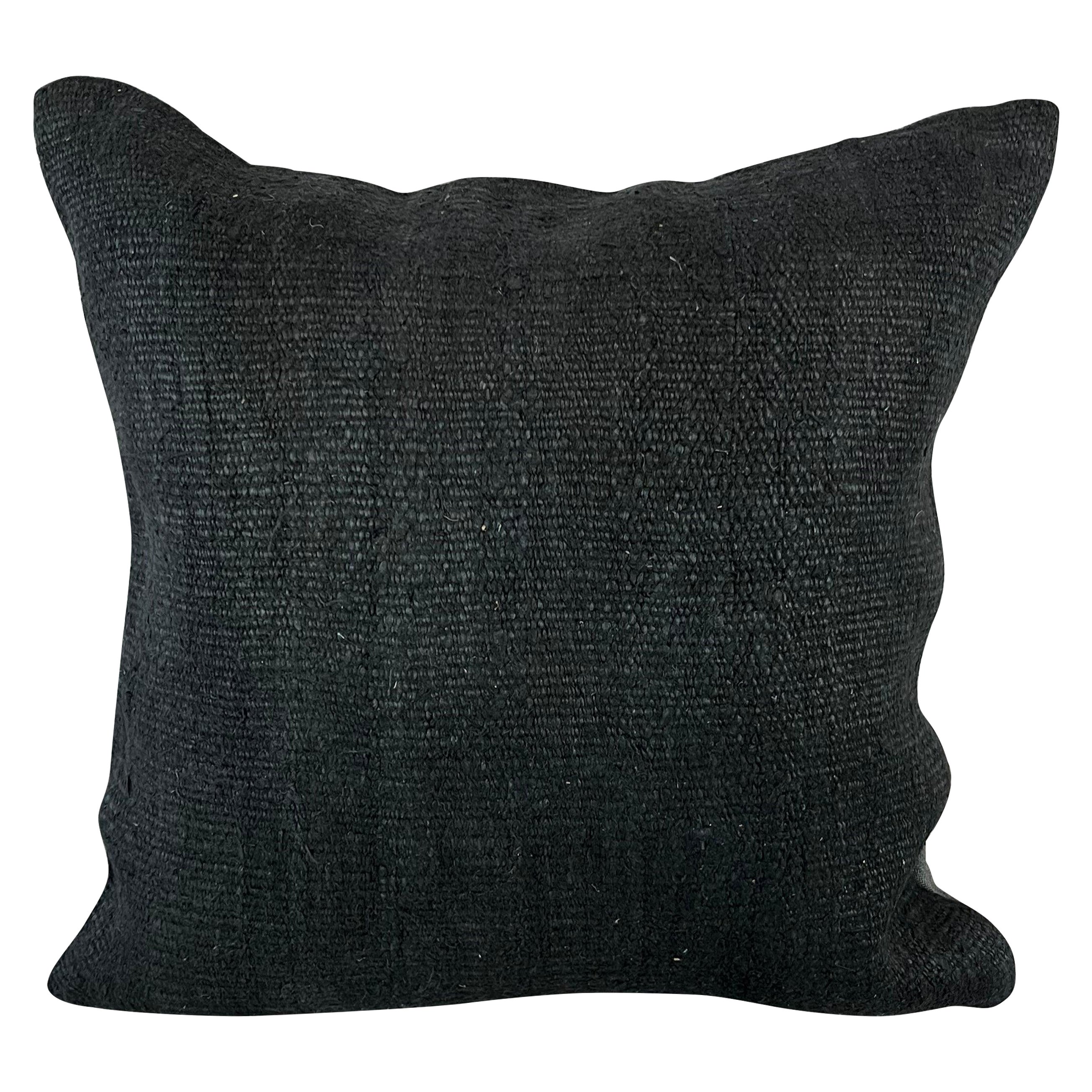 20 x 20 Cuscino Hempe Turco Nature Grigio Nero Cuscino Copricuscino #6335