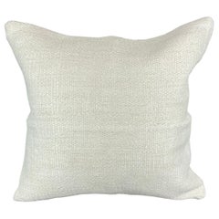 Cuscino turco in canapa 20 x 20 Nature grigio-bianco Copricuscino #6491