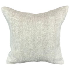 Cuscino turco in canapa 20 x 20 Nature grigio-bianco Copricuscino #6498
