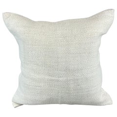 Cuscino turco in canapa 20 x 20 Nature grigio-bianco Copricuscino #6510