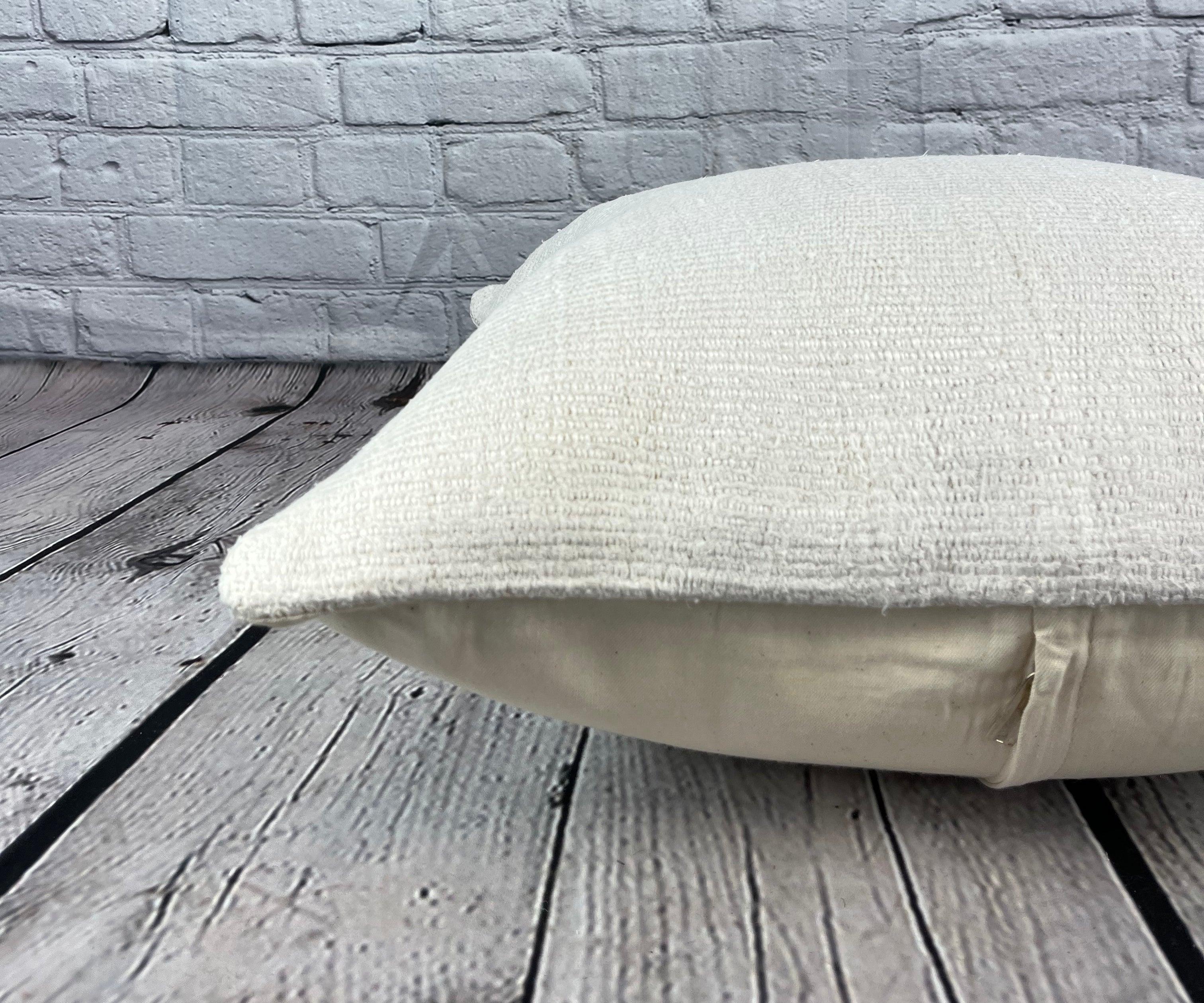 20 x 20 Cuscino Turco in Canapa Nature Grigio Bianco Copricuscino #6551 In condizioni Nuovo in vendita a Houston, TX