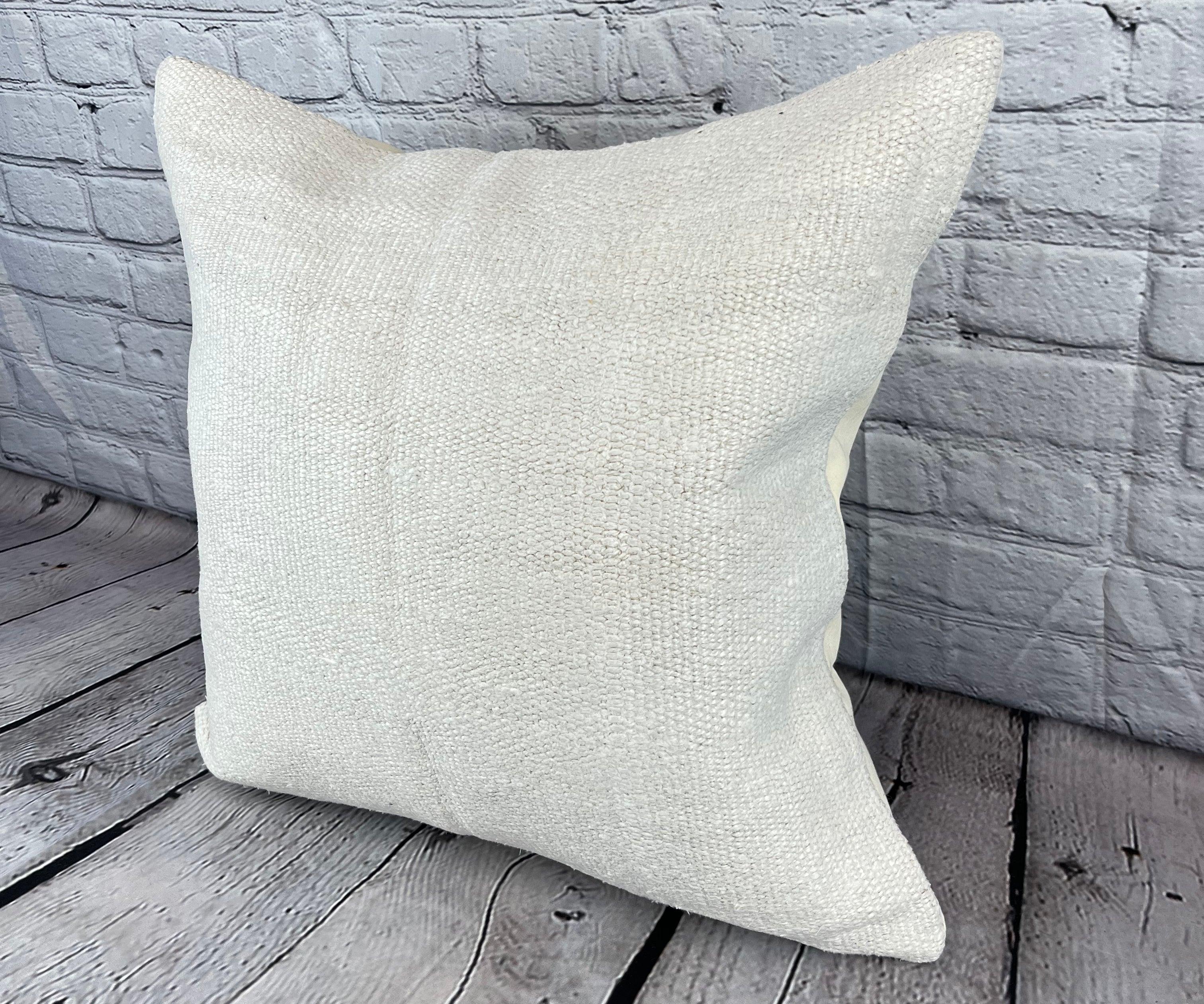 20 x 20 Hanf-Kissen Türkisches Kissen Natürliches Grau-Weißes Kissen Kissenbezug #6593 Werten Sie Ihr Zuhause mit unserem Hanf-Kissen Türkisches Kissen auf. Dieser exquisite, sorgfältig handgewebte Kissenbezug verleiht jedem Raum einen Hauch von