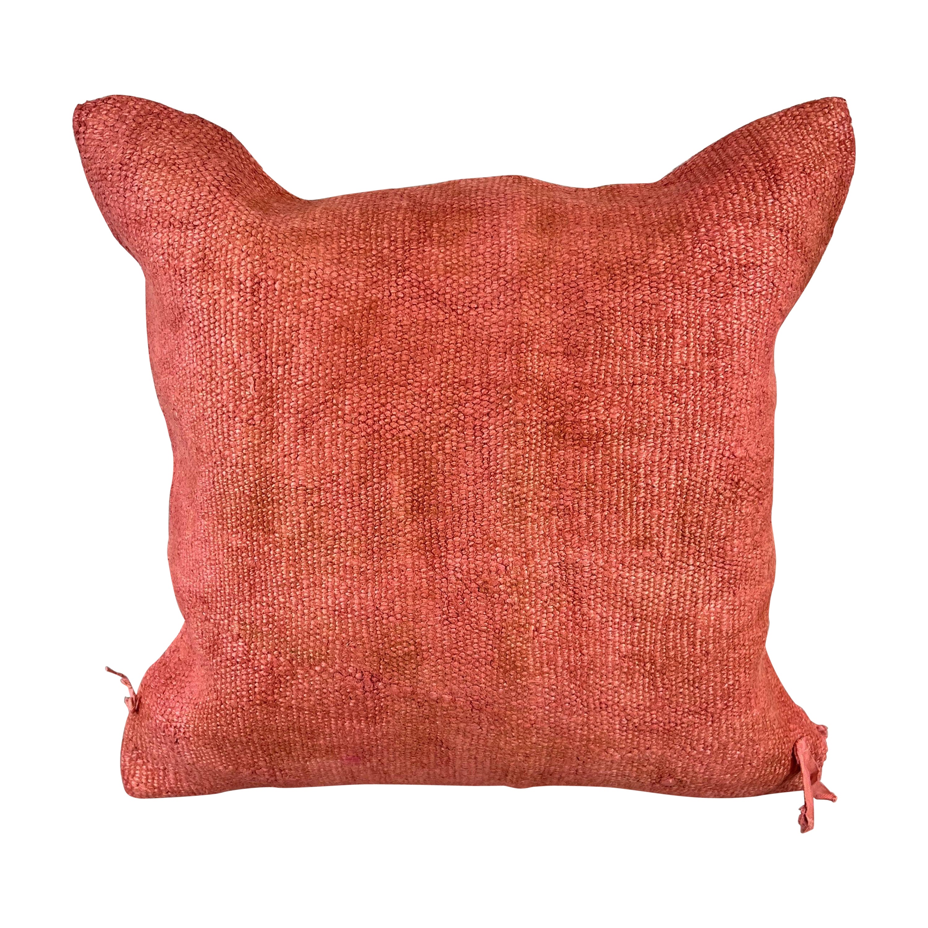 Cuscino turco in canapa 20 x 20 Nature Rosa Rosso Cuscino Copricuscino #6460 in vendita
