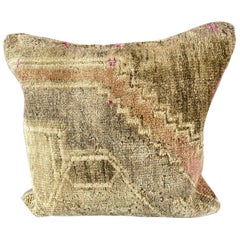 20 x 20 Oreiller de tapis Aegean Breeze Turkish Pillow Cushion Cover #7633