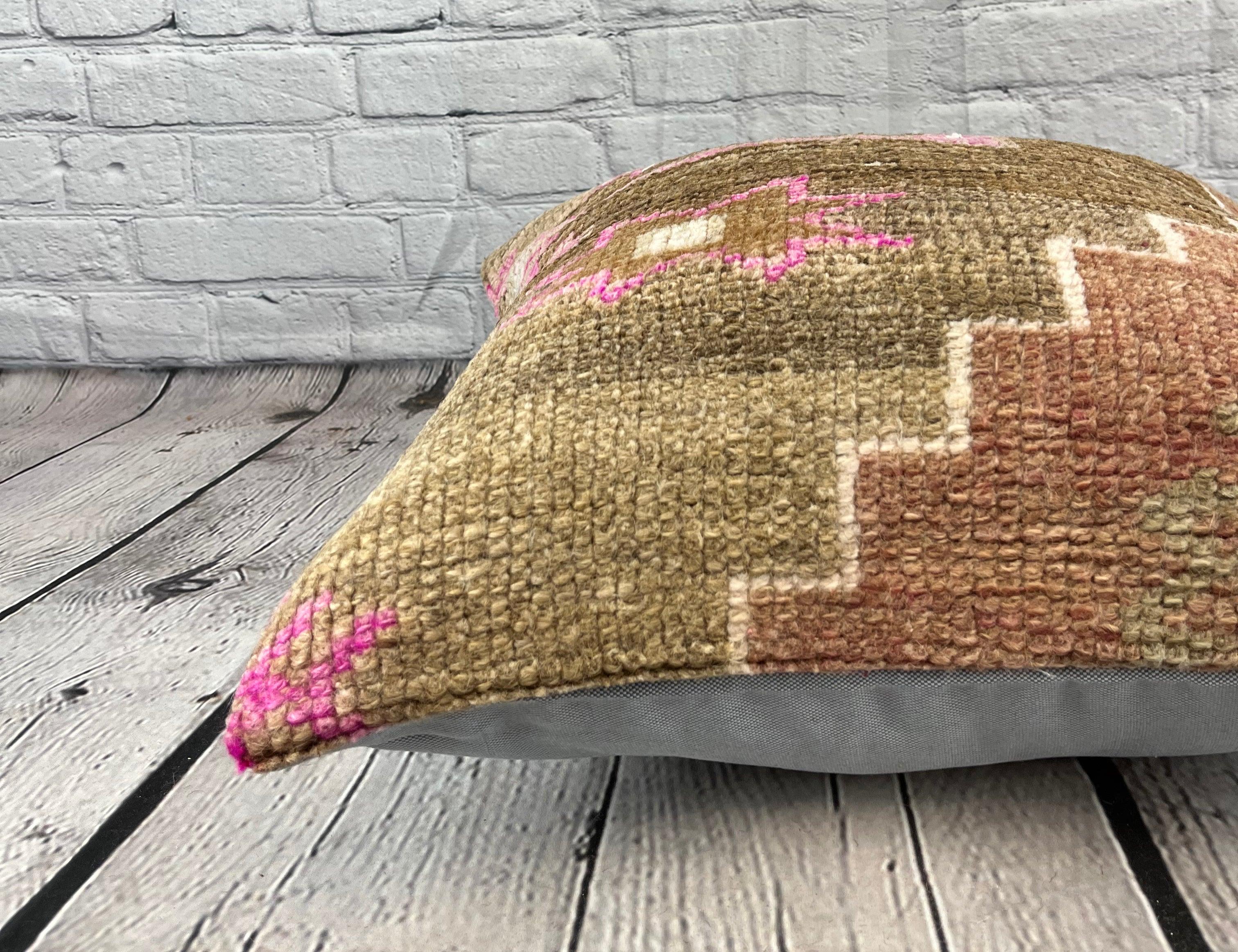 20 x 20 Alfombra Almohada Bazar Melodía Almohada Turca Funda Cojín #7338 Anudado a mano en venta
