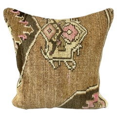 20 x 20 Rug Pillow Blissful Haven Turkish Pillow Cushion Cover #7377