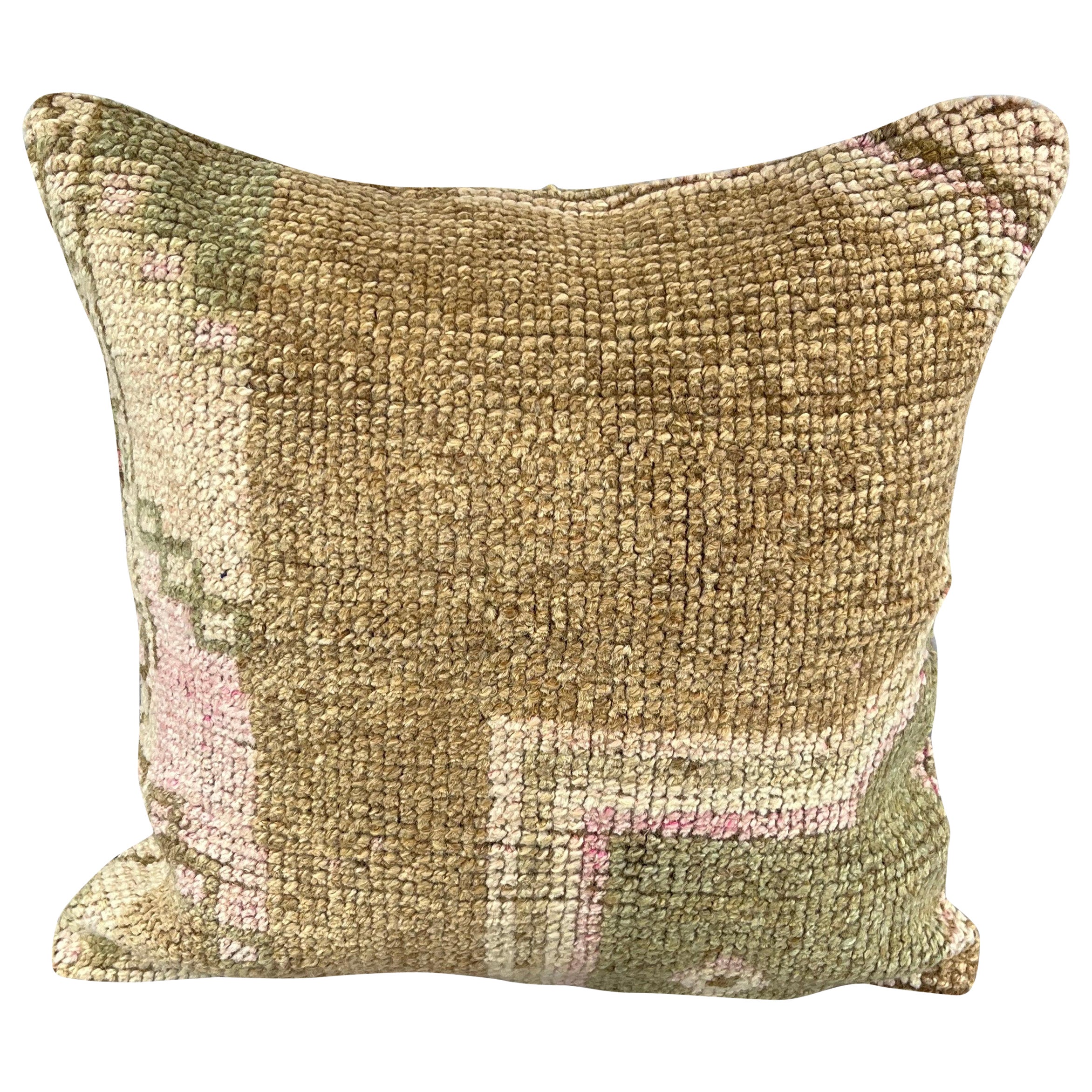 20 x 20 Cuscino Tappeto Cappadocian Serenity Cuscino Turco Copricuscino #7348