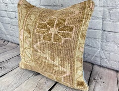 20 x 20 Rug Pillow Enigmatic Twilight Turkish Pillow Cushion Cover #7384