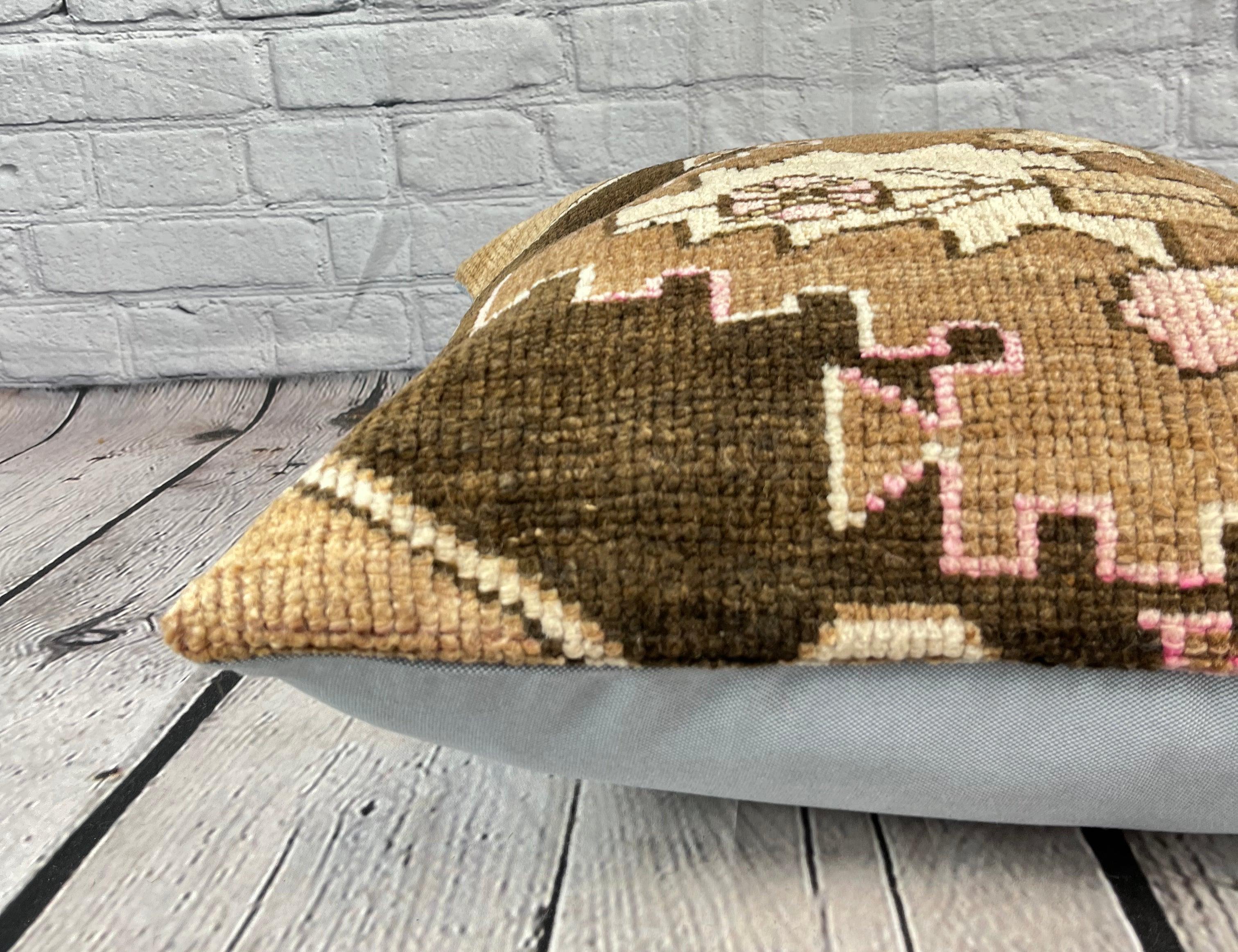 20 x 20 Cuscino Tappeto Golden Twilight Cuscino Turco Copricuscino #7333 In condizioni Nuovo in vendita a Houston, TX