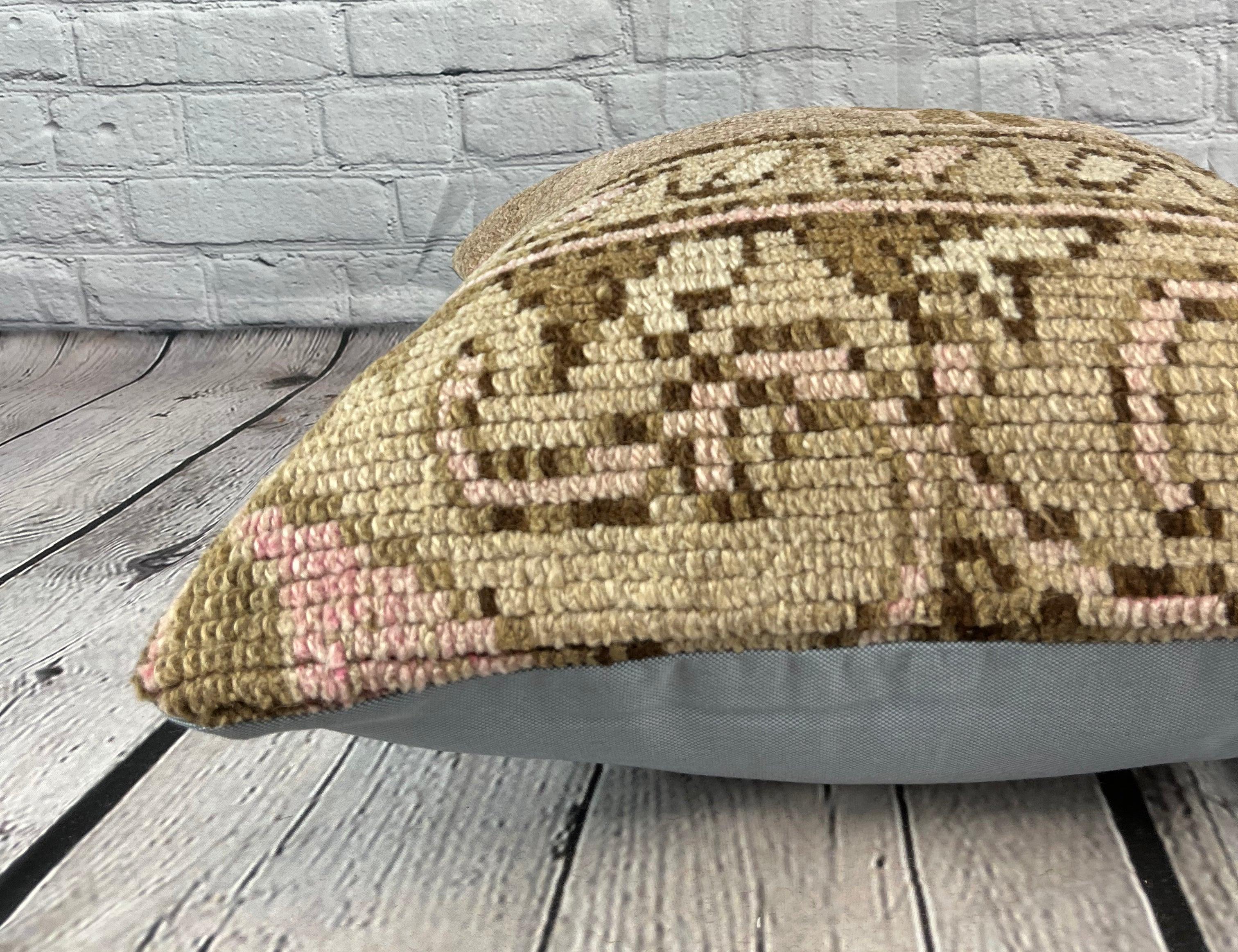 Annodato a mano Cuscino 20 x 20 Horizon Zenith Cuscino turco Copricuscino #7359 in vendita