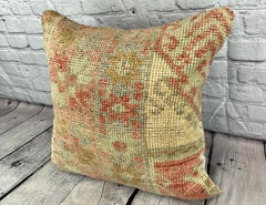 20 x 20 Rug Pillow Lagoon Embrace Turkish Pillow Cushion Cover #6686