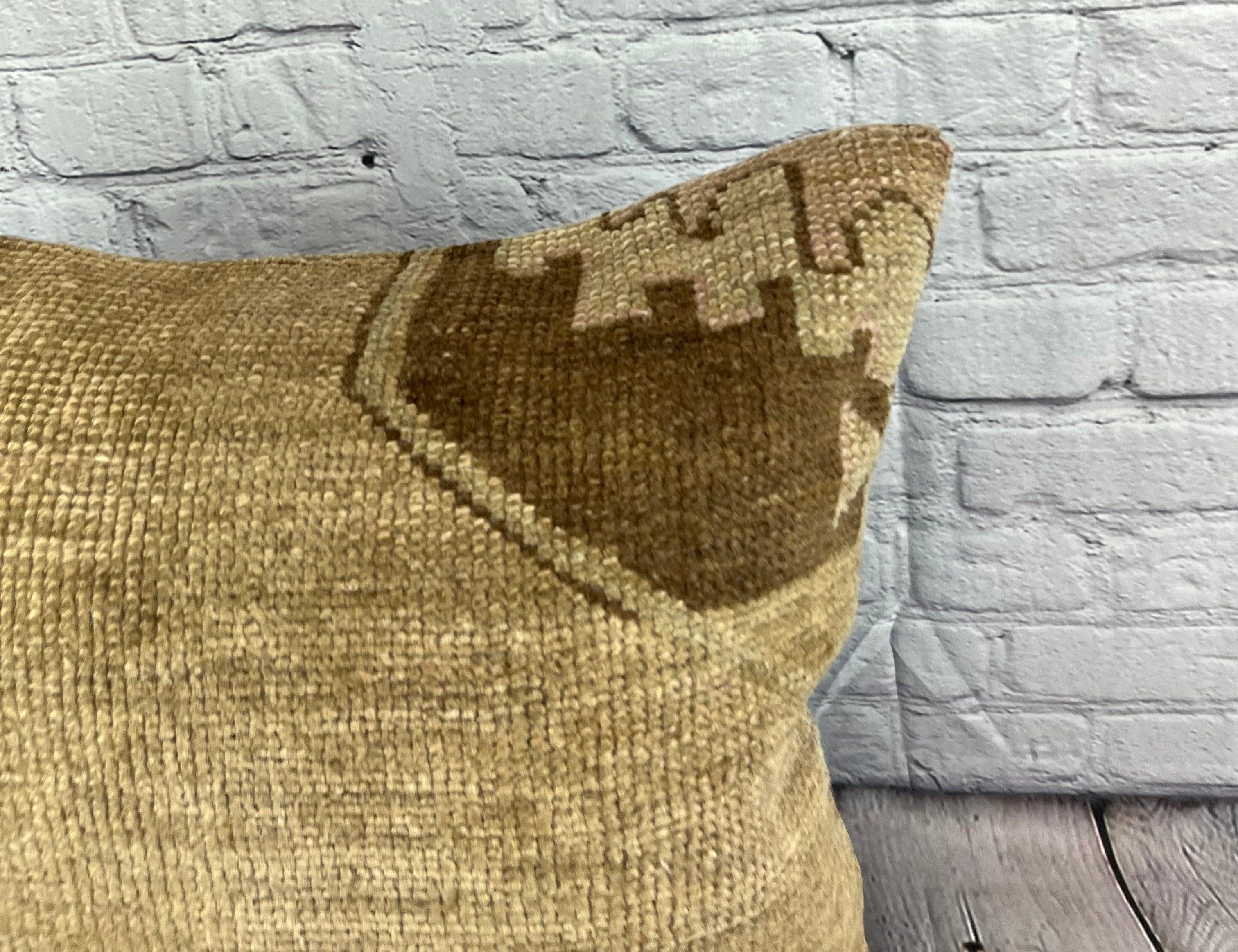 Annodato a mano 20 x 20 Cuscino Oasis Breeze Turco Cuscino Copricuscino #7387 in vendita