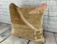 20 x 20 Rug Pillow Sapphire Lagoon Turkish Pillow Cushion Cover #7369