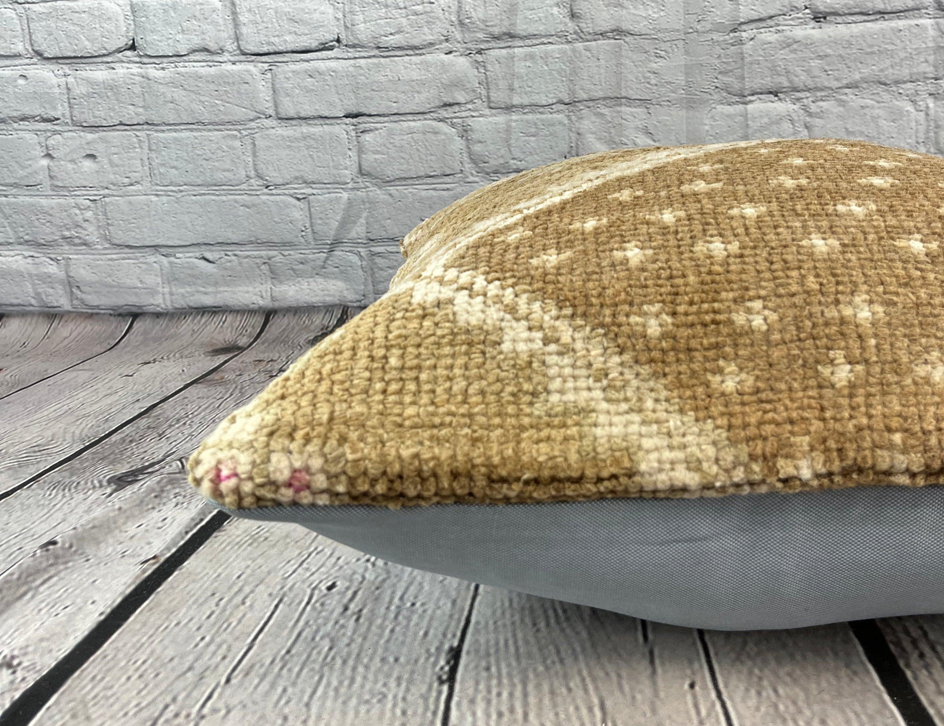 Annodato a mano Cuscino 20 x 20 Serenity Haven Cuscino turco Copricuscino #7386 in vendita