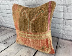 20 x 20 Rug Pillow Tranquil Harbor Turkish Pillow Cushion Cover #7378