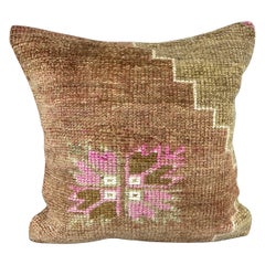 20 x 20 Rug Pillow Velvet Embrace Turkish Pillow Cushion Cover #7405