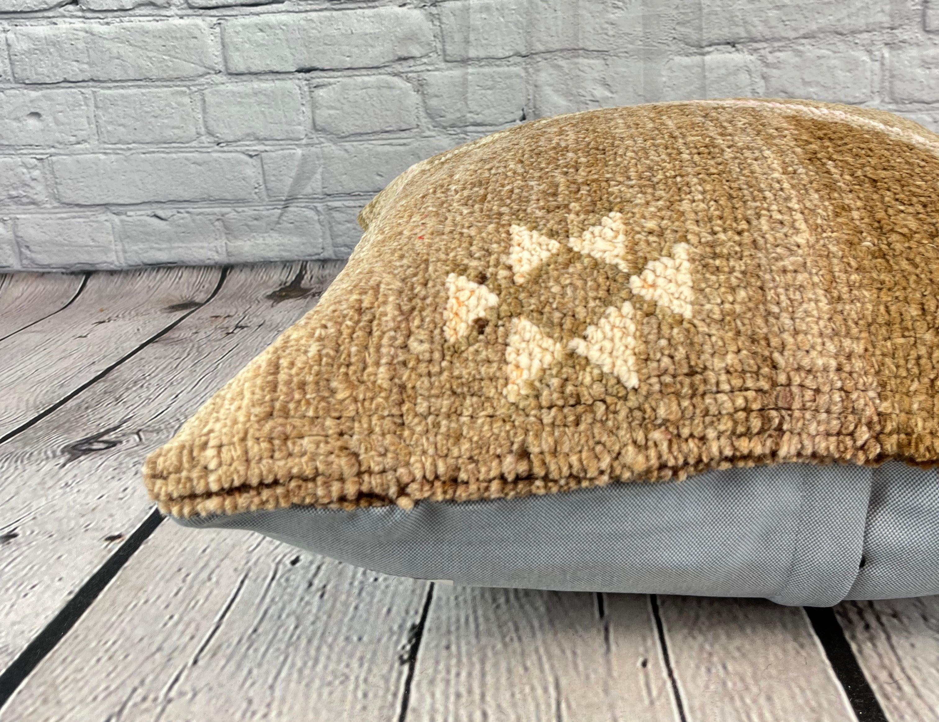 Annodato a mano Cuscino 20 x 20 Whispering Gardens Cuscino turco Copricuscino #7334 in vendita