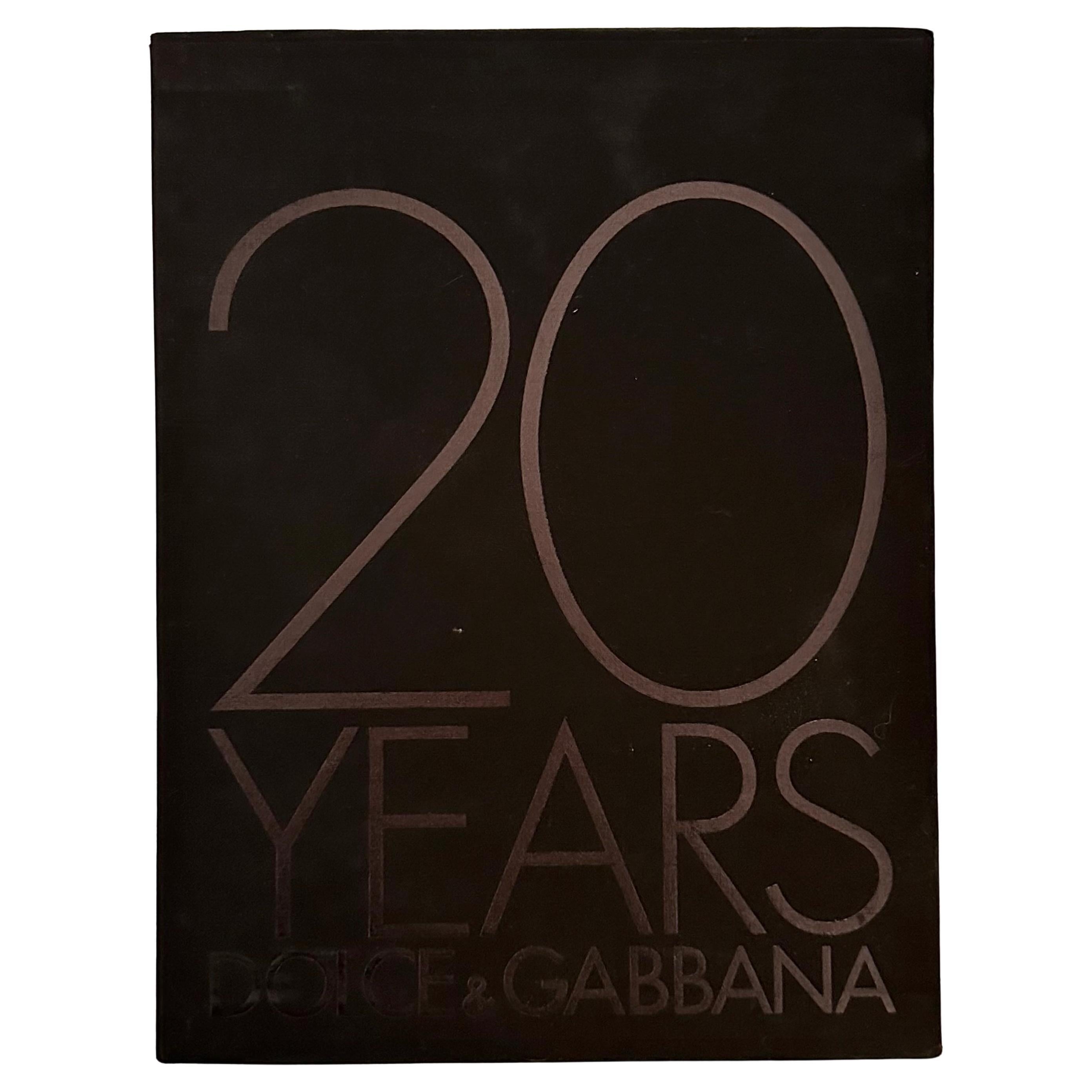 20 Years Dolce & Gabbana - Sarah Mower - 1st Edition, Milan, 2005 For Sale