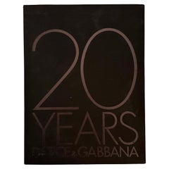 20 Years Dolce & Gabbana - Sarah Mower - 1st Edition, Milan, 2005