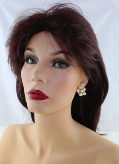 2.00 Carat Diamond and Pearl Cluster Clip-On Gold Earrings