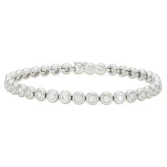 2.00 Carat Diamond Bezel-Set Tennis Bracelet