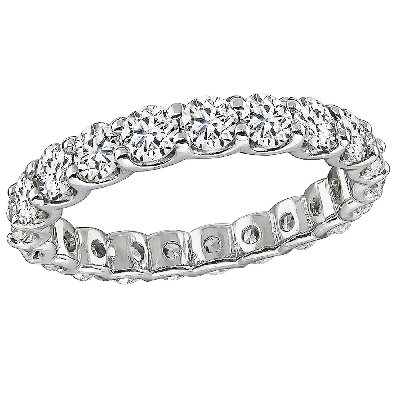 2.00 Carat Diamond Eternity Wedding Band