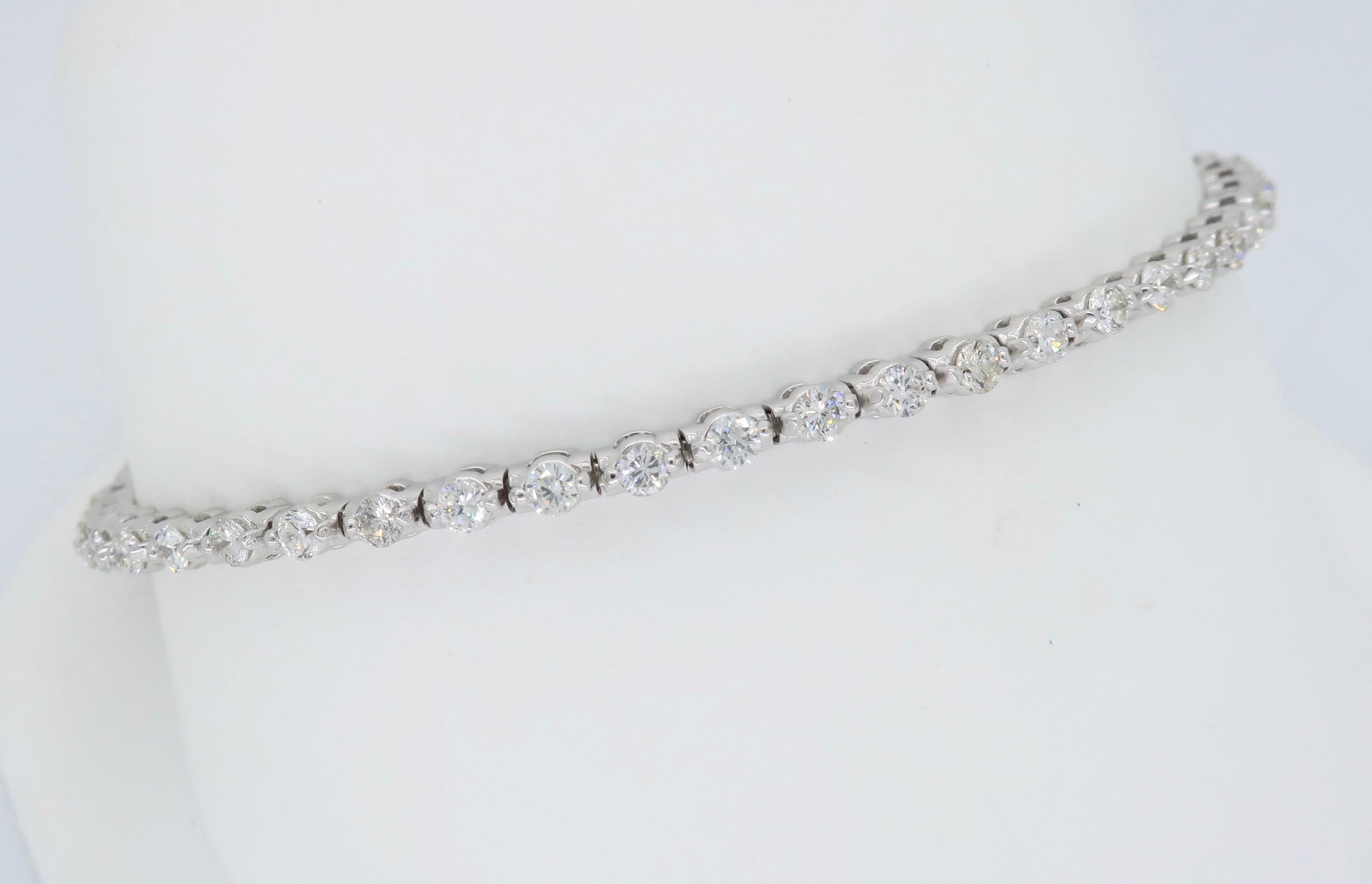 2.00 Carat Diamond Line Bracelet 2