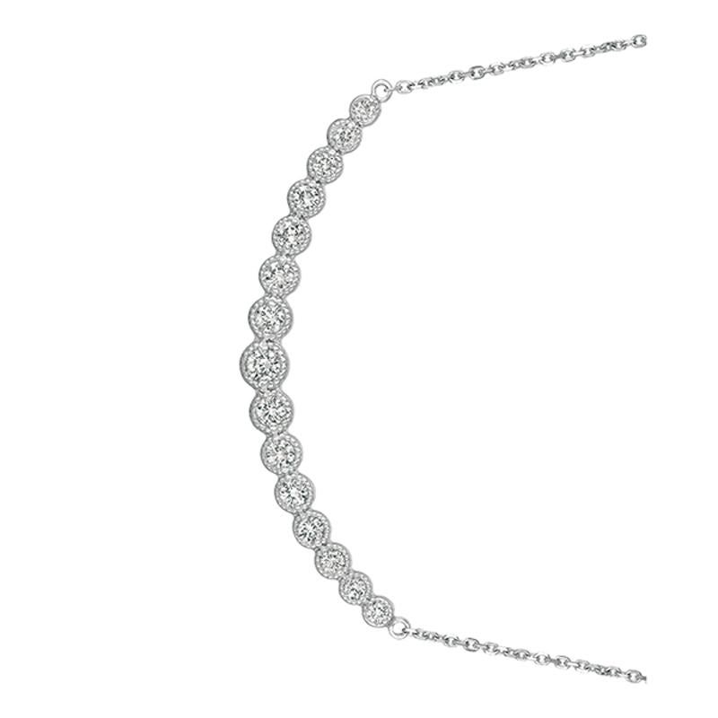 2.02 Carat Natural Diamond Bar Necklace 14K White Gold G SI 18 inches chain

100% Natural Diamonds, Not Enhanced in any way Round Cut Diamond Necklace
2.02CT
G-H
SI
14K White Gold Pave style

N5574-2W

ALL OUR ITEMS ARE AVAILABLE TO BE ORDERED IN