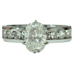 Used 2.00 Carat Natural Diamond Engagement Ring 