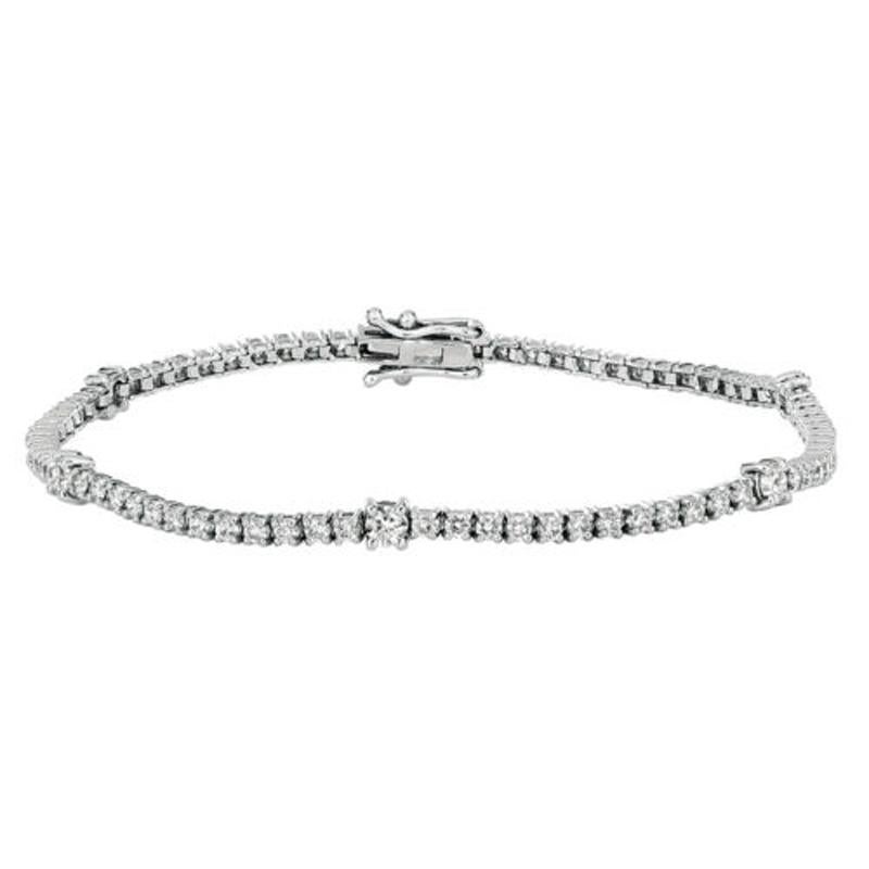 5 carat tennis bracelet yellow gold