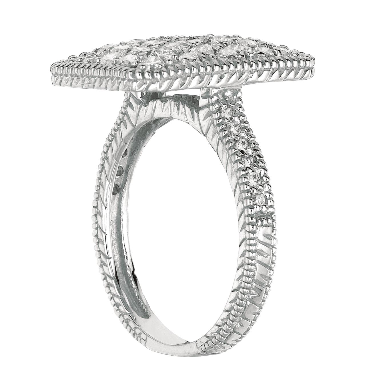 rectangle shape diamond ring