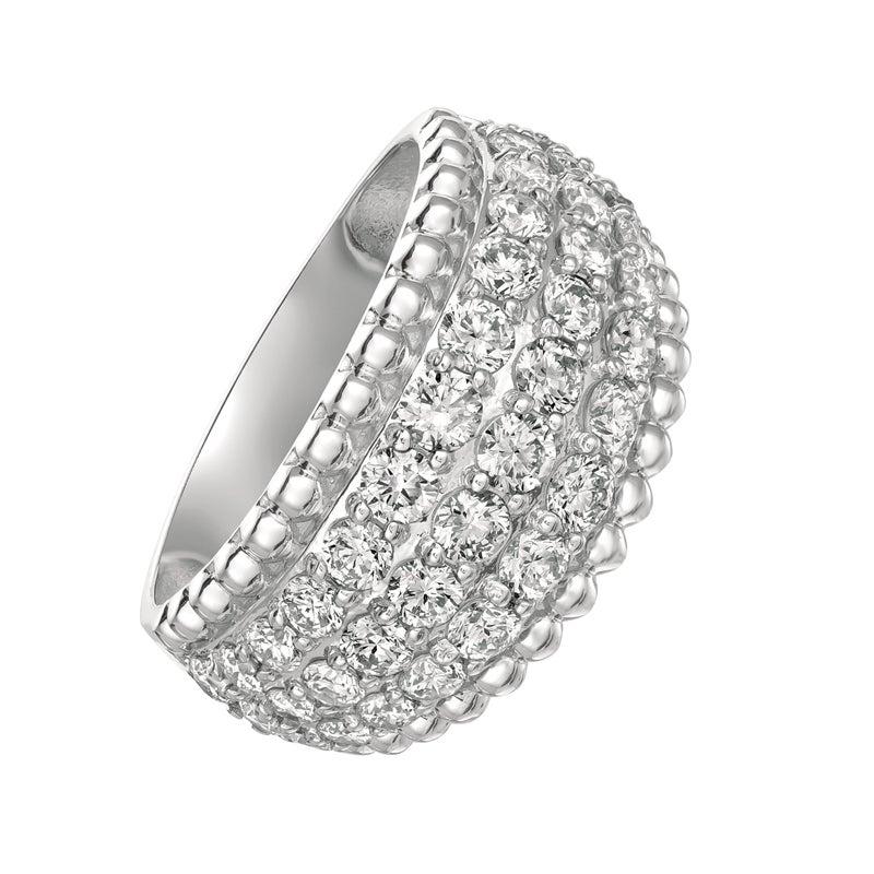 For Sale:  2.00 Carat Natural Diamond Ring G SI 14 Karat White Gold 3