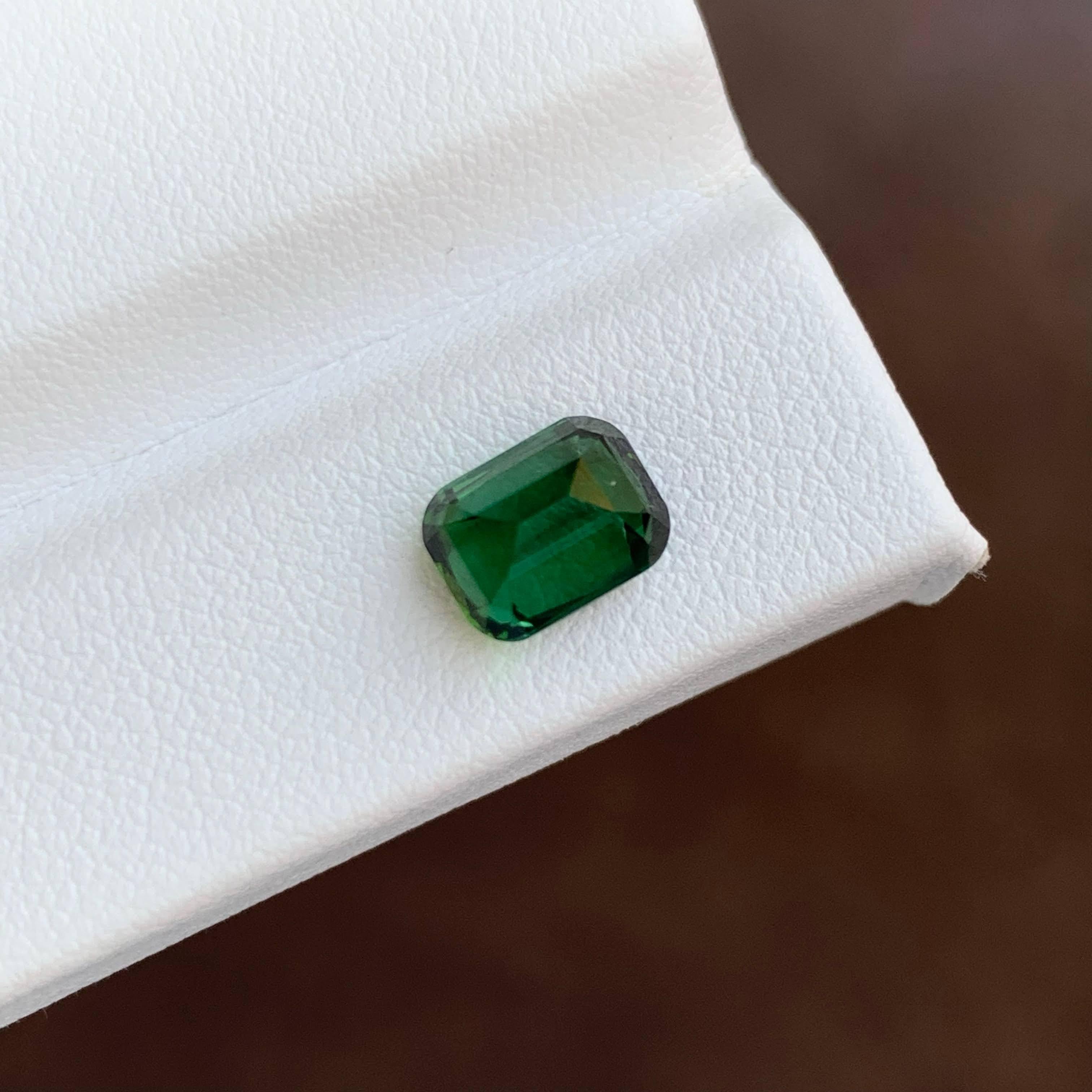 da uomo o donna 2,00 Carati di tormalina verde bluastra sfusa naturale con taglio a cuscino Gemma afgana in vendita