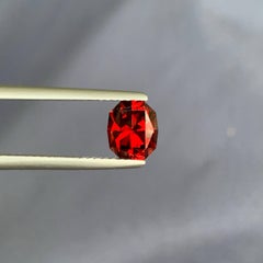 2,00 carati di granato rosso brillante naturale sfuso Pietra preziosa della Tanzania tagliata su misura